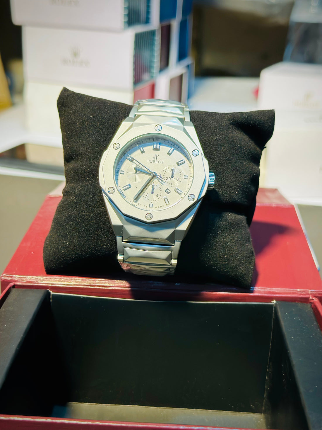 Hublot Stainless Steel Master Lock Watch